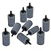 Pawfly Aquarium 1.2 Inch Air Stone Cylinder Bubble Diffuser Release Tool for Nano Air Pumps Small Buckets Fish Tanks and Outdoor Garden DWC Reservoirs, 10 Pack