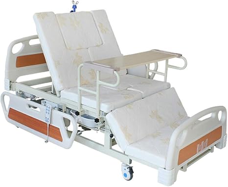 Multi Function Electric Manual Rotating Hospital Nursing Bed With Abs Bedhead Good Quality Adjustable Hospital Beds For Home Amazon Co Uk Health Personal Care