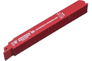 25 Pack 9 inch 14/18 TPI Diablo Steel Demon Bi-Metal Auto Dismantling Reciprocating Saw Blades for 1/16-5/16 Medium Metals