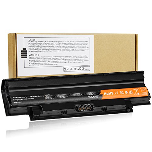 Fancy Buying 11.1V 5200mAh N7110 Battery for Dell Inspiron 3420 3520 13R 14R 15R 17R N3010 N4010 N4110 N5010 N5110 N7110,fit P/N: 4T7JN 04YRJH 07XFJJ 312-0233