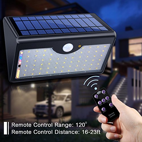 Remote Control Unit for 1300LM 60 LED Solar Lights Outdoor - Thumbnail 2
