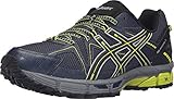 ASICS Men's Gel-Kahana 8 Trail Runner, Dark Navy/Black/Sulphur Spring, 10 M US