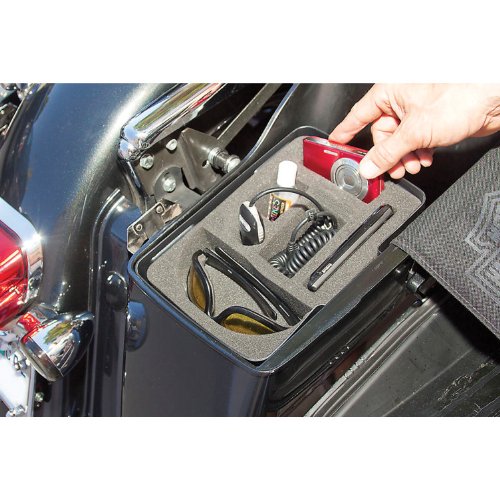 Hard Bagger (Hadobaga) Harley top shelf saddle bag organizer (part number P-3501-0762) dedicated foam insert (foam partition) touring family HARLEY-DAVIDSON P-3501-0768