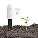 Elekin Soil Moisture Meter Instant Detection, Soil Test Kits Hygrometer Soil Water Monitor for Garden, Flowers Plants Indoor(White)