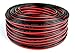 100' Feet 14 Gauge Red Black Stranded 2 Conductor Speaker Wire Car Home Audio Ga