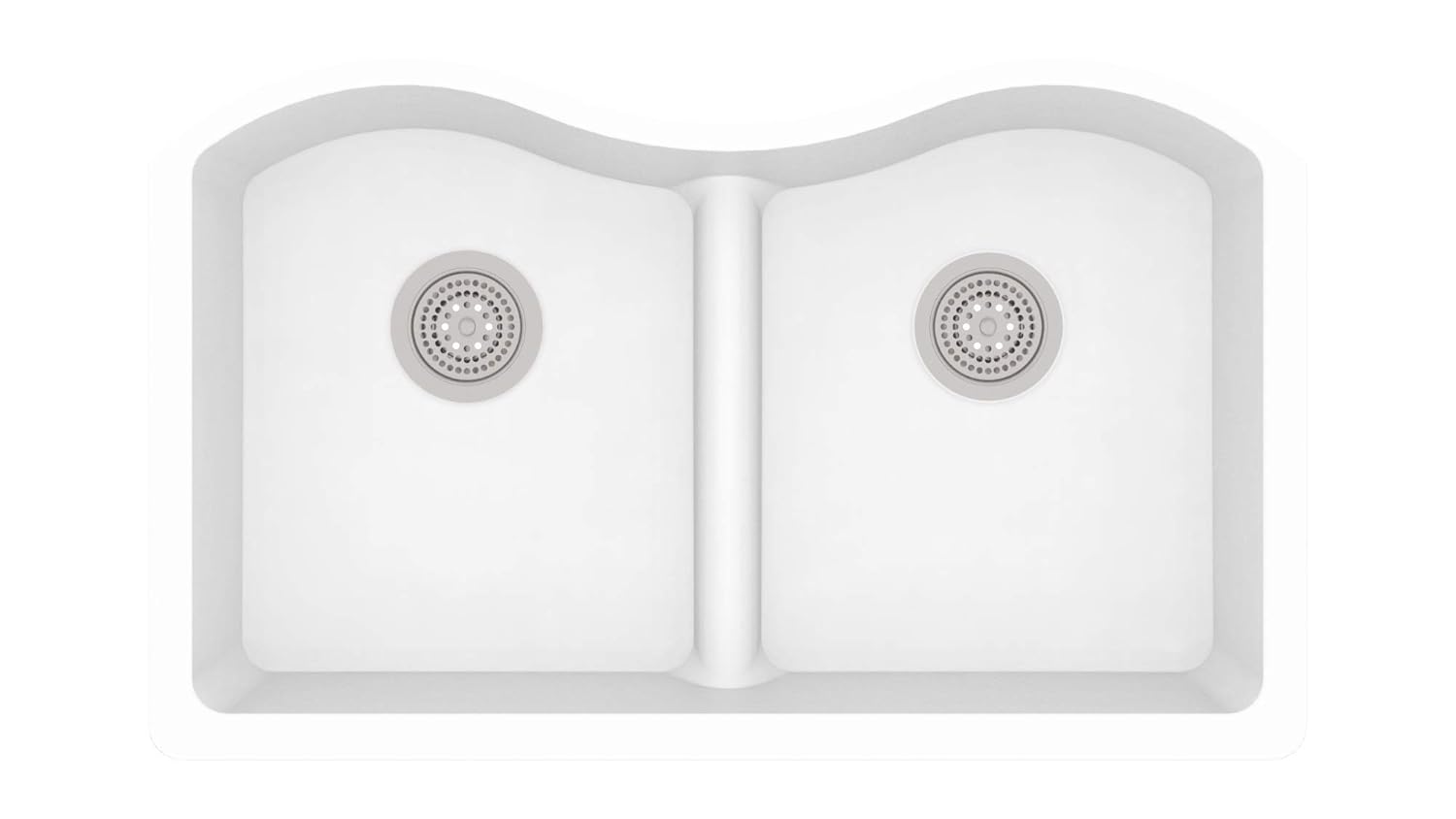 Best 36′ Undermount Kitchen Sink Double Bowl Grey