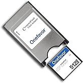 Onefavor Compact Flash to PCMCIA ATA Adapter - CF to PC Card Adapter for CF 2 Card (Includes 512MB CF Memory Card)