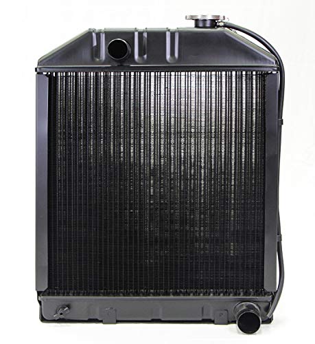 NEW Replacement Radiator w/Cap For Ford Tractor 5000 5100 5600 6600 C7NN8005 C7NN8005L C7NN805E (24075AM)