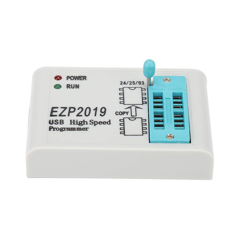 High Speed EZP2019 USB SPI Programmer with Tested Base Support PC Software Firmware Updates, for Block 24 EEPROM, for 25 flash 93 EEPROM, etc.