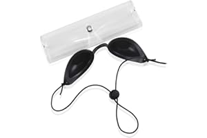 FreeMascot IPL Safety Eyewear for IPL Treatment Patients Full Protection for Tanning & Light Therapy