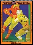 Virginia Tech Hokies 2016 Vintage Football Calendar by 