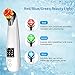 Blackhead Remover Vacuum,Pore Cleaner Electric Suction Facial Vacuum Comedo Acne Blackhead Extractor Tool with LED Display&6 Suction Head for Women & Men Facial Skin Treatment