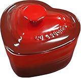 Le Creuset ラムカン・ダムール (フタ付) チェリーレッド 910031-00