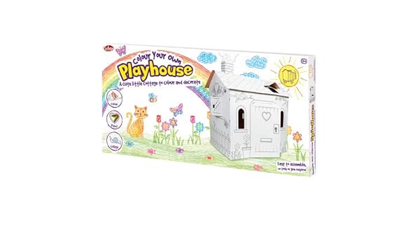 colour your own playhouse