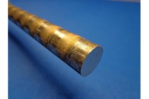 Industrial Metal Sales - 954 Bronze Round Bar 3/4" Diameter x 12"-Long