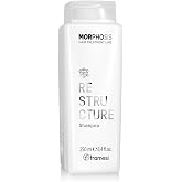 Framesi Morphosis Restructure Shampoo - Rebuilding Shampoo for Damaged Hair - Sulfate Free Shampoo - Helps Repair and Revive to Support Smoother, Softer Hair - Weightless and Color Safe (8.4 Fl Oz)