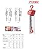 TOHO HSZ-622A OP Chain Block Hoist with Overload Protection (3 Ton, 10 Ft. Chain)