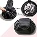 TANTO Lazy Makeup Bag Drawstring Cosmetic Bag Portable Quick Pack Travel Makeup Pouch Case Multifunctional Waterproof Toiletry Bags Makeup Brushes Storage Organizer Perfect for Women Girls (2 Pack)