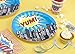 Ginger Ray Paper Plates - Pop Art Superhero Party (8 count)