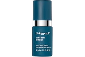 Living Proof Triple Bond Complex Leave-In Treatment and Hair Mask – Rebuilds Hair Structure, Repairs Damage, Heat Protection, Long-Lasting Results