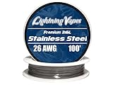 LV Stainless Steel 316L Wire 26 AWG - 100'