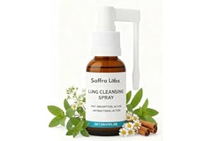 FYRKOA SaffraLabs lung Cleansing Spray，Saffra Labs Herbal Cleansing Spray,Herbal Cleanse Mistm（1pc）