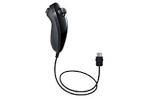 Wii Nunchuk Black (Bulk Packing)