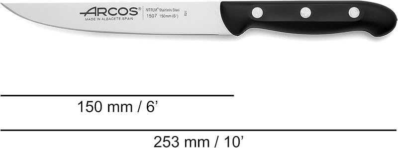 Cuchillo de Cocina Negro 150 mm — foto 3 de 7