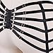 Leg Garter Harness Belt Elastic Goth Black Strappy Tops Plus Size Underwear (Style-3)
