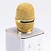 Wireless Q7 Karaoke Microphone, Portable Handheld Bluetooth Condenser Microphone and Speaker for for iPhone/iPad/iPod/ Samsung Sony HTC Lumia Smartphones
