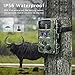 TOGUARD Trail Camera 14MP 1080P Game Camera with Night Vision Motion Activated Waterproof Wildlife Hunting Cam 120° Detection with 0.3s Trigger Speed 2.4