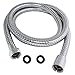 Shower Hose 98 Inches 8.2 ft Extra Long Stainless Steel Flexible Handheld Shower Head with Chrome Finishes - Best Detachable Handshower Extension Replacement Adapter with Brass Fitting
