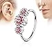 3 Round CZ Set 316L Surgical Steel WildKlass Hoop Ring for Nose & Ear Cartilage