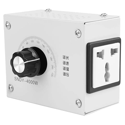 Keenso 4000W AC 220V Variable Voltage Controller Motor Speed Controller