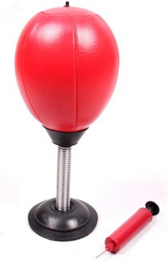 Egomall Stress Buster Desktop Punching Ball Boxe Mini Stand Desk Office