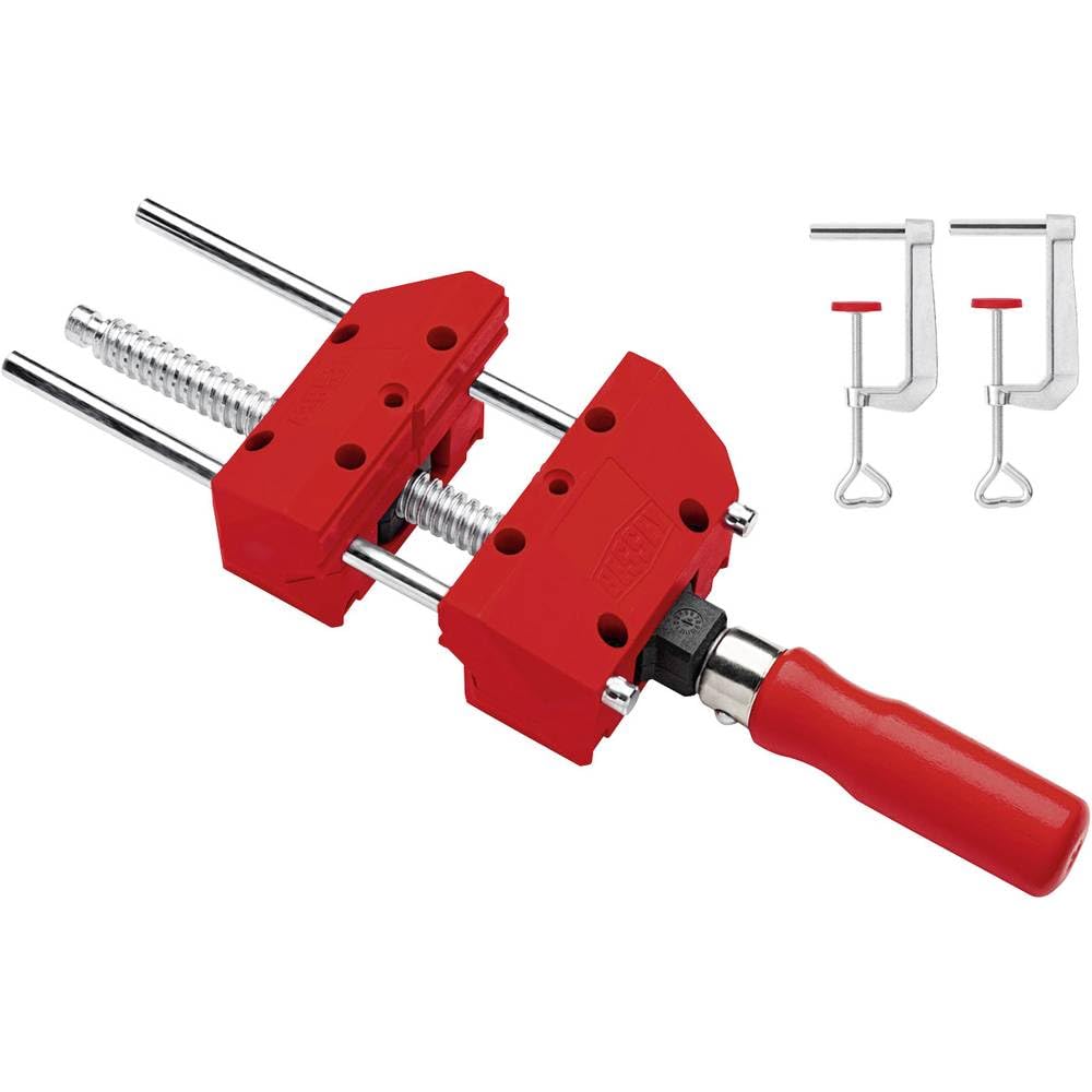 Bessey S10-ST "S10" Screw Clamp, Red/Grey, 100 mm