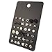 18 Pairs Multiple White Black Earring Set for Women Heart/Flower/Bird Stud Earrings