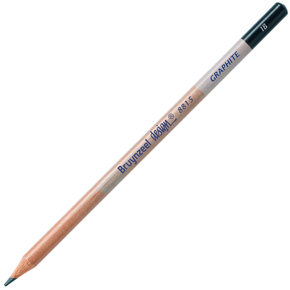 Royal Talens Bruynzeel Design Graphite Pencil, 1B Lead