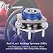 513121 x 2 Front/Rear Wheel Hub and Bearing Assembly, Wheel Hub Bearing Compatible for Allure, Aurora, Bonnevile, Century, Impala 5 Lug W/ABS ((Updated)