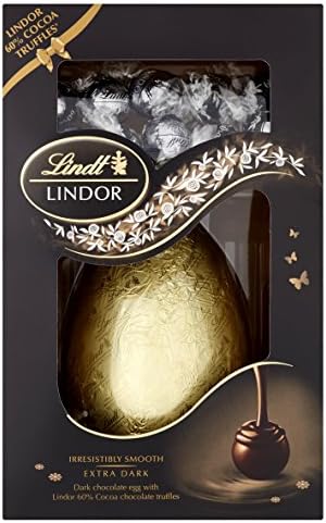 Lindt Lindor Dark Shell Egg Chocolate, 285 g