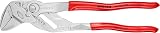 Knipex Pliers Wrench 250 mm 86 03 250 SB Chrome Plated Plastic Coating view 4