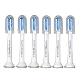 NEW Replacement Sensitive Toothbrush Heads Fits Phillips Sonicare Series HX6054 Comes With Travel Caps Buy 4 Get 2 FREE Fits Many Other Models please see below
