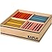 KAPLA 100 Octocolor Case - Wooden Construction Set 100 Colored Building Planks