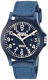Timex Unisex TW4B09600 Expedition Acadia Mid-Size Blue Nylon Strap Watch