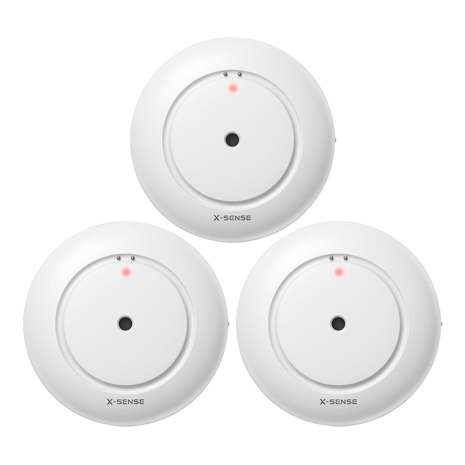 Photo 1 of X-Sense Smart Water Leak Detector, Wi-Fi Water Sensor, an Accessory for SWS54 Water Sensor Kit, Single Pack, Model SWS51, 3-Pack