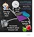 Silicone Sponges for Dishes - 4 Pack Dual-Sided Dish Scrubber and Sponge - Food Grade, BPA Free Silicone Dish Sponge & Housecleaning