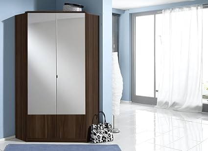Germanicatm Image 2 Door Mirrored Corner Wardrobe In Columbian