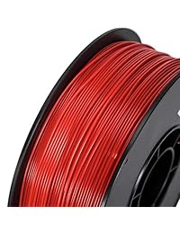 Inland 1.75 mm ABS 3d Printer Filament 1 kg Spool (2.2 libras), color rojo