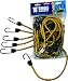 S-Line SL64 Assorted Standard Bungee Cords 18-Piece, Four 16-Inch, Two 24-Inch, One 30-Inch, One 36-Inch, Four Minis
