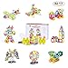 Theefun TY01 82 Pieces Mini Magnetic Blocks Building Tiles Set, 3D Educational Construction Toys for Boys and Girls
